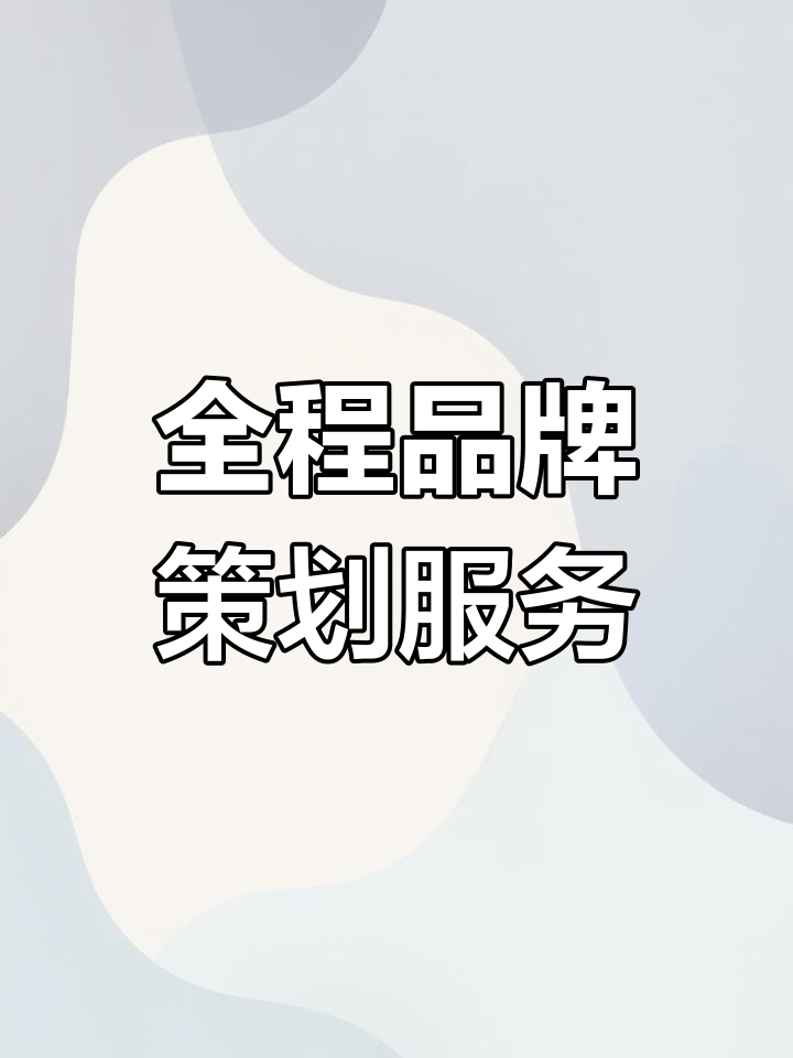 品牌全案策划 从市场分析到广告宣传，全方位助力品牌成长